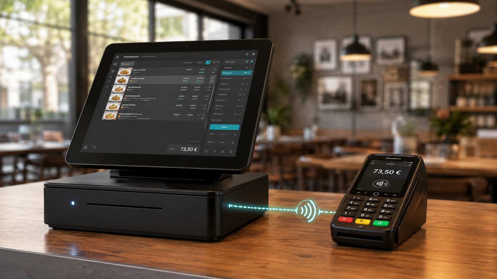 Kassensystem und Kartenterminal mit ZVT-Schnittstelle